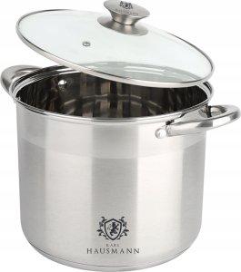 Karl Hausmann Garnek tradycyjny duży 7,2 l indukcja gaz stalowy 6