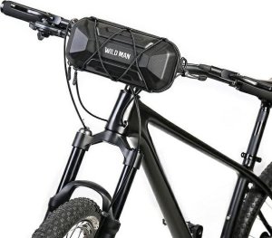 WildMan WILDMAN Etui/uchwyt rowerowy XT17 sakwa na kierownicę czarna/black 2