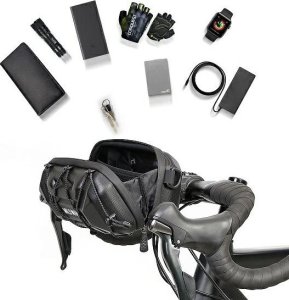WildMan WILDMAN Etui/uchwyt rowerowy XT17 sakwa na kierownicę czarna/black 5