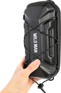 WildMan WILDMAN Etui/uchwyt rowerowy XT17 sakwa na kierownicę czarna/black 8