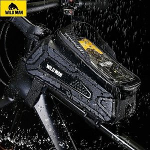 WildMan WILDMAN Etui/uchwyt rowerowy M M30 sakwa na ramę czarna/black 4