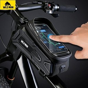 WildMan WILDMAN Etui/uchwyt rowerowy M M30 sakwa na ramę czarna/black 5