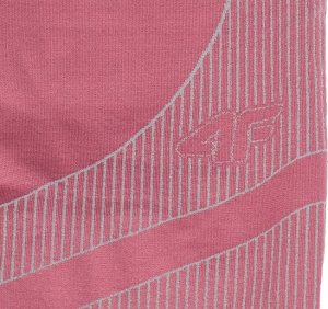 4f Legginsy damskie F116 różowe 4FAW23USEAF116 53S XS/S 2