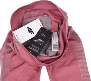4f Legginsy damskie F116 różowe 4FAW23USEAF116 53S M/L 4