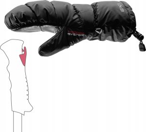 Leki LEKI RĘKAWICE Glace 3D Women Mitt black 7.0 4