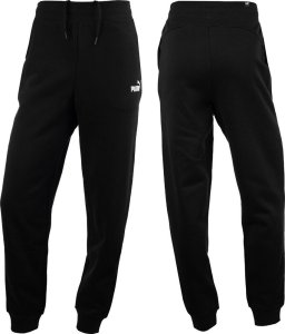 Puma Spodnie damskie Pum ESS  Embroidery High-Waist Pants FL czarne 670007 01 M 1