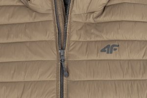 4f Kamizelka męska 4F M063 jasny brąz 4FAW23TVESM063 82S S 2