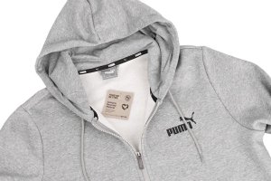 Puma Bluza męska Puma ESS Small Logo FZ Hoodie FL szary 586702 03 M 4