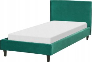 Beliani Wymienne obicie do łóżka welurowe 90 x 200 cm ciemnozielone FITOU 9