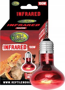 Aqua Nova AQUA NOVA ŻARÓWKA GRZEWCZA UVA REPTILE    INFRARED-100W 1