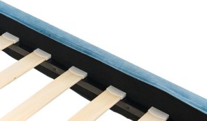 Beliani Wymienne obicie do łóżka 90 x 200 cm błękitne FITOU 6