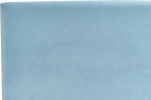 Beliani Wymienne obicie do łóżka 90 x 200 cm błękitne FITOU 7