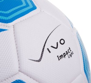 Vivo Piłka nożna Vivo Impact Light blue-white roz.5 Uniwersalny 2