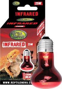 Aqua Nova AQUA NOVA ŻARÓWKA GRZEWCZA UVA REPTILE    INFRARED-25W 3