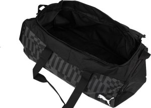 Puma Torba sportowa individualRISE Medium szaro-czarna (79913 03) 5