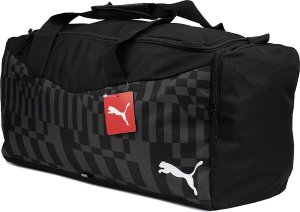 Puma Torba sportowa individualRISE Medium szaro-czarna (79913 03) 6