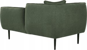 Beliani Szezlong boucle lewostronny zielony CHEVANNES 6