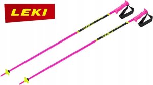 Leki LEKI KIJE RACING KIDS pink/yellow 100 1