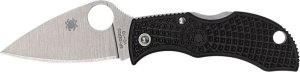 Spyderco Spyderco MANBUG FRN BLACK LEAF PLAIN MBKLFP 1