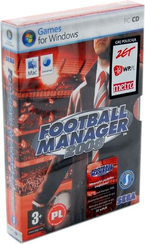 Football Manager 2008 PC 1