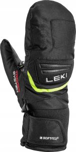 Leki LEKI RĘKAWICE Griffin 3D Junior Mitt black/yellow 6.0 1