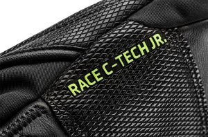Leki LEKI RĘKAWICE WCR C-Tech 3D Jr. Mitt black-lemon 5.0 6
