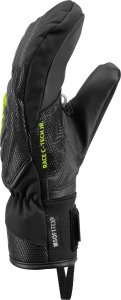 Leki LEKI RĘKAWICE WCR C-Tech 3D Jr. Mitt black-lemon 7.0 5