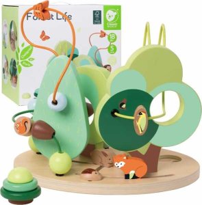 Classic World Edukacyjny Labirynt Przeplatanka Forest Life 18m+ Fsc Lumarko! 1