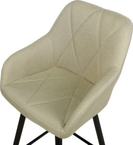 Beliani Zestaw 2 krzeseł barowych jasnozielony DARIEN 5