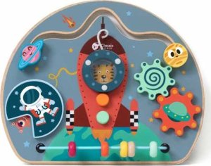 Classic World Tablica Manipulacyjna Wielofunkcyjna 6w1 Rakieta 6