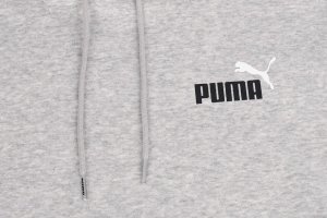 Puma Bluza męska Puma ESS  2 Col Small Logo Hoodie FL szara 674471 04 XL 2