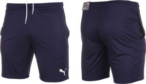 Puma Spodenki dla dzieci Puma teamRISE Short Jr granatowe 704943 06 176cm 1