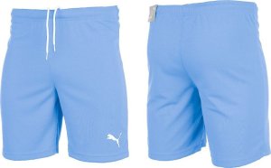 Puma Spodenki dla dzieci Puma teamRISE Short Jr błękitne 704943 18 176cm 1