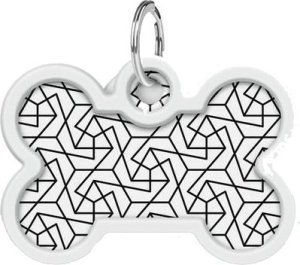 Collar WAU DOG SMART ID ADRESÓWKA KOŚĆ           GEOMETRIA 1