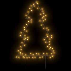 vidaXL vidaXL Świąteczna choinka na szpikulcach, 80 LED, 60 cm 3