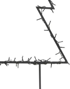 vidaXL vidaXL Świąteczna choinka na szpikulcach, 80 LED, 60 cm 8