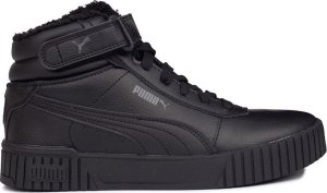 Puma Buty dla dzieci Puma Carina 2.0 Mid WTR czarne 387380 01 38 2