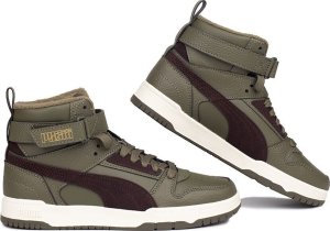 Puma Buty dla dzieci Puma RBD Game WTR oliwkowe 388449 01 38,5 1