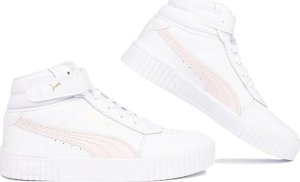 Puma Buty damskie Puma Carina 2.0 Mid białe 385851 07 40 1