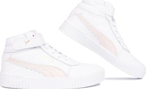 Puma Buty damskie Puma Carina 2.0 Mid białe 385851 07 37 1