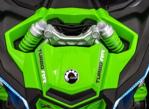 110 procent Buggy Maverick Can-Am 24V Ride On UTV Zielony 15