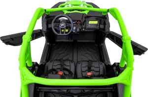 110 procent Buggy Maverick Can-Am 24V Ride On UTV Zielony 19