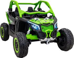 110 procent Buggy Maverick Can-Am 24V Ride On UTV Zielony 3