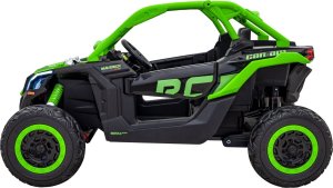 110 procent Buggy Maverick Can-Am 24V Ride On UTV Zielony 5