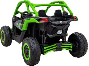 110 procent Buggy Maverick Can-Am 24V Ride On UTV Zielony 6