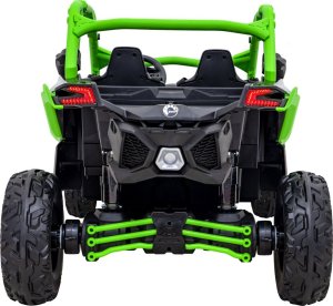 110 procent Buggy Maverick Can-Am 24V Ride On UTV Zielony 7