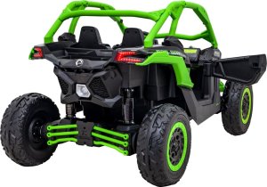 110 procent Buggy Maverick Can-Am 24V Ride On UTV Zielony 8