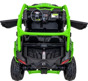 110 procent Buggy Maverick Can-Am 24V Ride On UTV Zielony 9