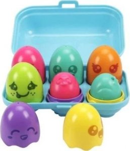 Tomy TOMY TOOMIES jajeczka z dźwiękami nieb.E73563 /6 2