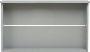 Beliani Łóżko piętrowe z szufladami drewniane 90 x 200 cm szare REGAT 13